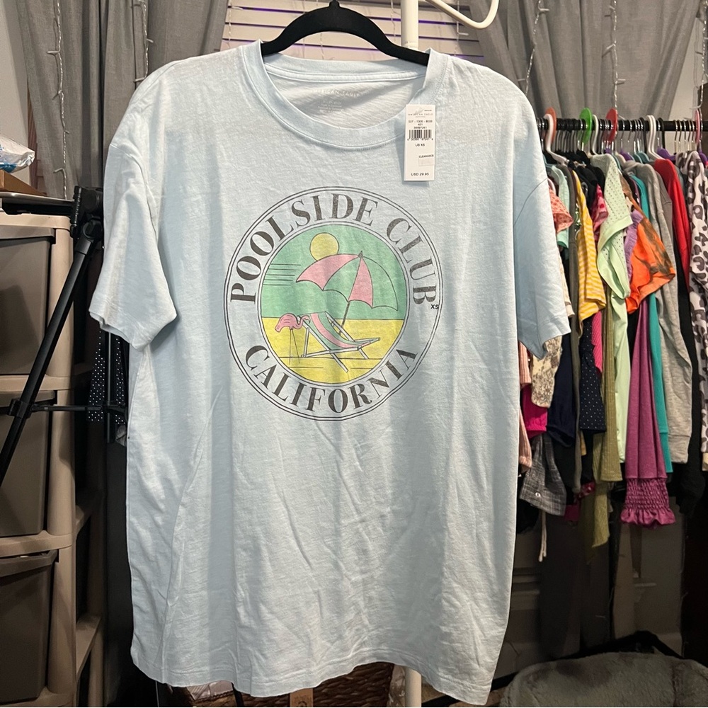 American Eagle 🦅 Light Blue T-Shirt
